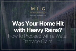 water damage claim