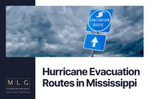 Hurricane Evacuation Routes in Mississippi