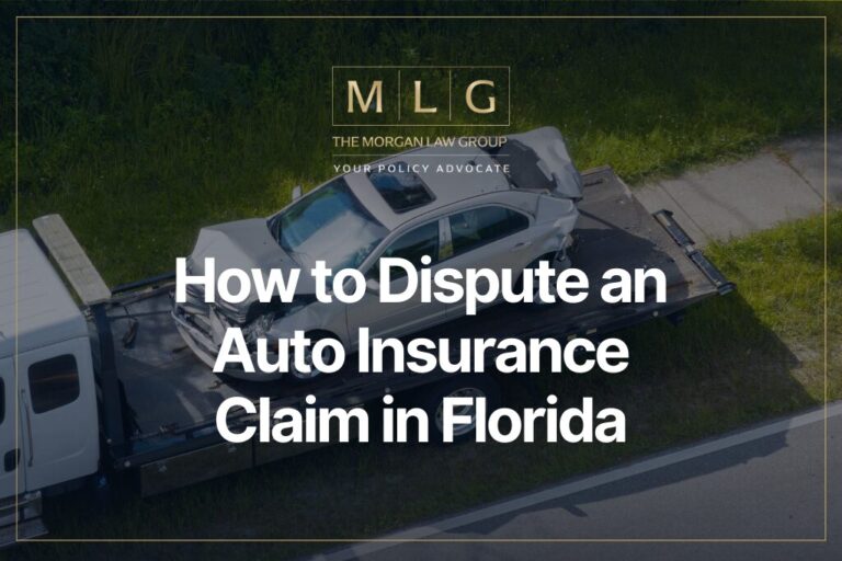 How to Dispute an Auto Insurance Claim in Florida | The Morgan Law ...
