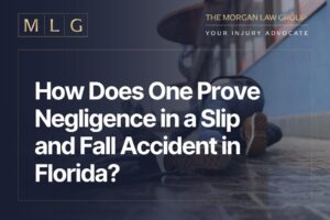 How Does One Prove Negligence in a Slip and Fall Accident in Florida